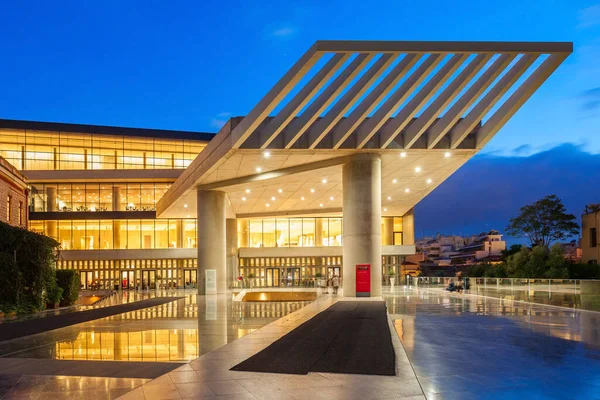 Atény Řecko Října 2016 Akropoliské Muzeum Archeologické Muzeum Zaměřené Nálezy — Stock fotografie