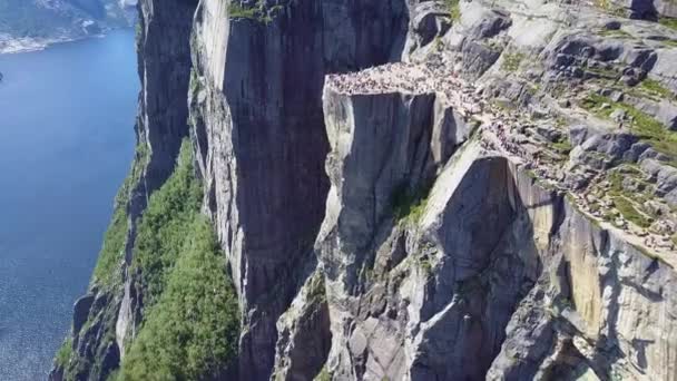 Preikestolen o Pulpit Rock — Vídeos de Stock