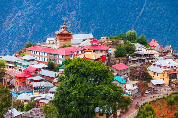 Maa Chandika Devi Kila Temple Aerial Panoramic View Kalpa Kalpa — Stock Photo, Image