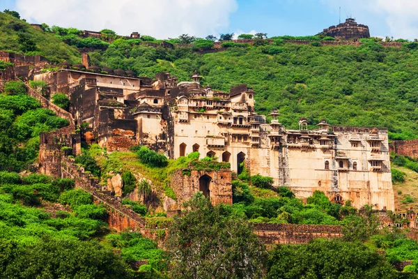 Garh Palace Является Средневековым Дворцом Расположенным Городе Бунди Штате Раджастхан — стоковое фото