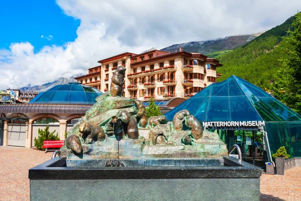 Musée Cervin Est Musée Culturel Naturel Dédié Montagne Cervin Dans — Photo