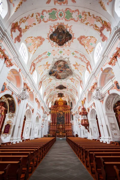 Luzern Switzerland July 2019 Lucerne Jesuit Church Jesuitenkirche Franz Xaver — Stock Photo, Image