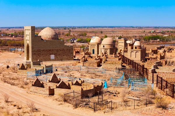 Mizdahkan Necropolis Ancient Structures Complex Khojeyli Nukus City Karakalpakstan Region — Stock Photo, Image