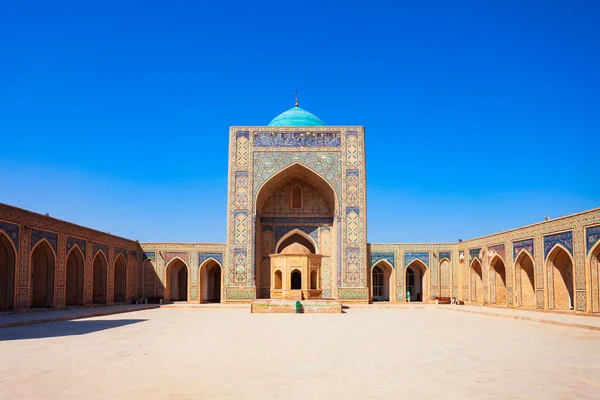 Kalyansk Moské Del Poi Kalon Islamiska Religiösa Komplex Buchara Uzbekistan — Stockfoto
