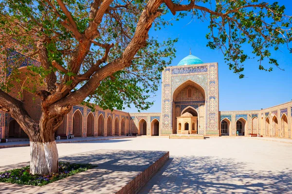 Kalyan Mosque Part Poi Kalon Islamic Religious Complex Bukhara Uzbekistan — Stock Photo, Image