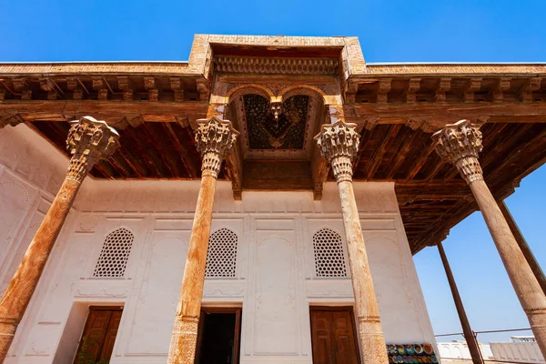 Péntek Mecset Vagy Jami Masjid Belül Bárka Bukhara Egy Ősi — Stock Fotó
