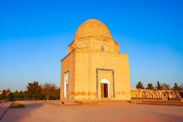 Mausoleum Rukhabad Památník Kultovní Struktura Xiv Století Samarkand City Uzbekistán — Stock fotografie