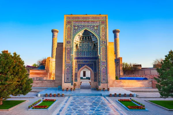 Guri Amir Gur Emir Mausoleum Mongol Conqueror Amir Temur Tamerlane — Stock Photo, Image