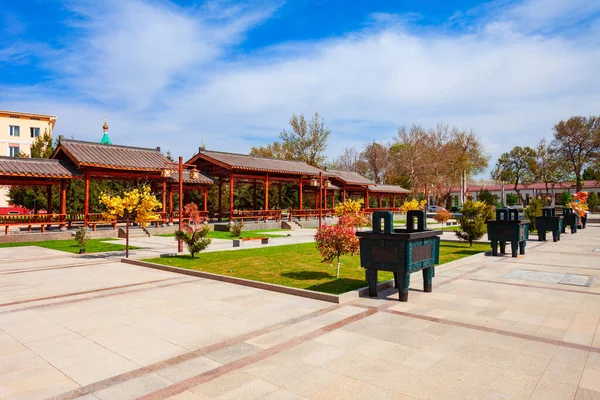 Chinesischer Garten Zentrum Der Stadt Samarkand Usbekistan — Stockfoto