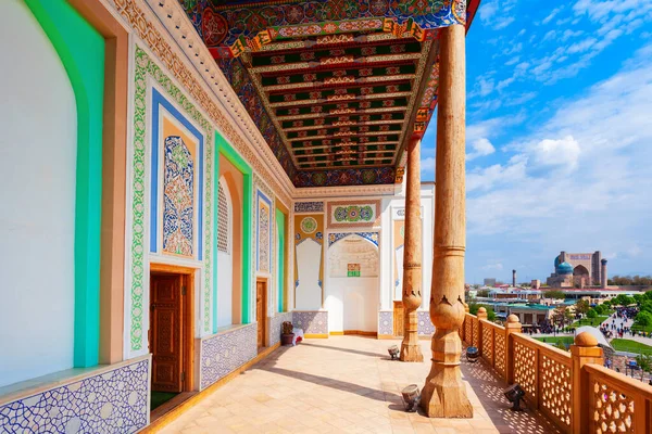 Hazrat Khizr Hazret Hyzr Mosque Nella Città Samarcanda Uzbekistan — Foto Stock