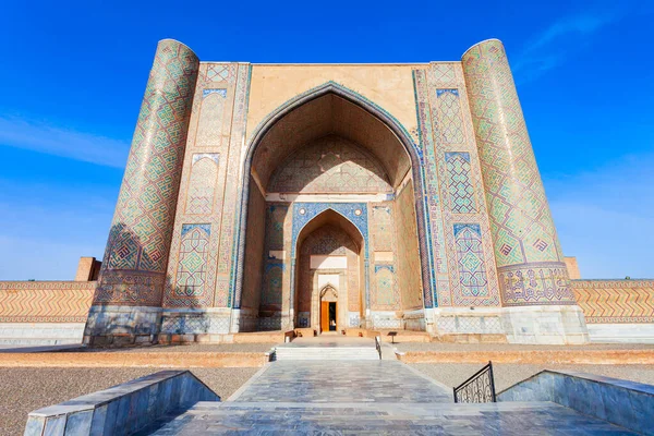 Bibi Khanym Eller Bibi Khanym Moskén Viktigaste Monumenten Samarkand Stad — Stockfoto