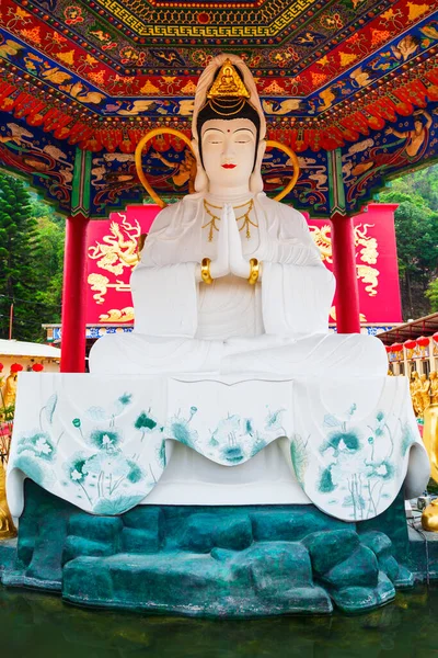 Guanyin Oder Guan Yin Pavillon Zehntausend Buddhas Kloster Oder Man — Stockfoto