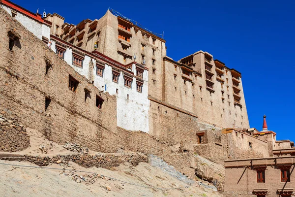Leh Palace Ett Före Detta Kungligt Palats Leh Stad Ladakh — Stockfoto