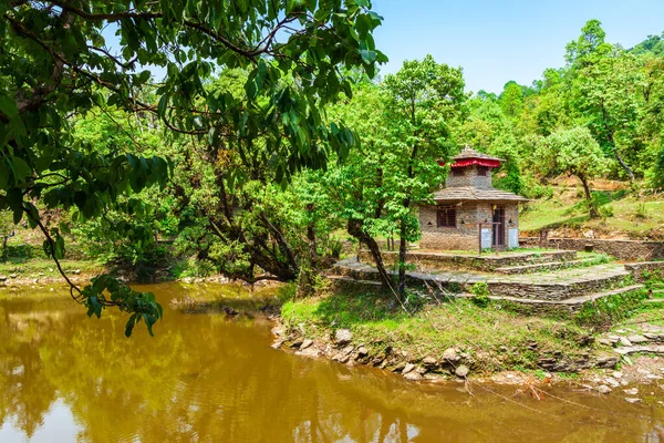 Templo Hindú Cerca Aldea Panchase Valle Pokhara Nepal —  Fotos de Stock