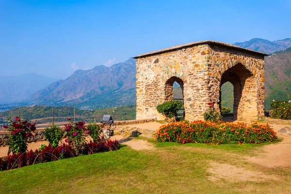 Pari Mahal Palácio Das Fadas Jardim Terraços Cidade Srinagar Jammu — Fotografia de Stock