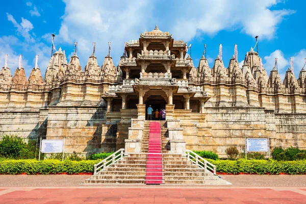 Ranakpur Jain Temple Chaturmukha Dharana Vihara Jain Temple Ranakpur Rajasthan — Stock Photo, Image