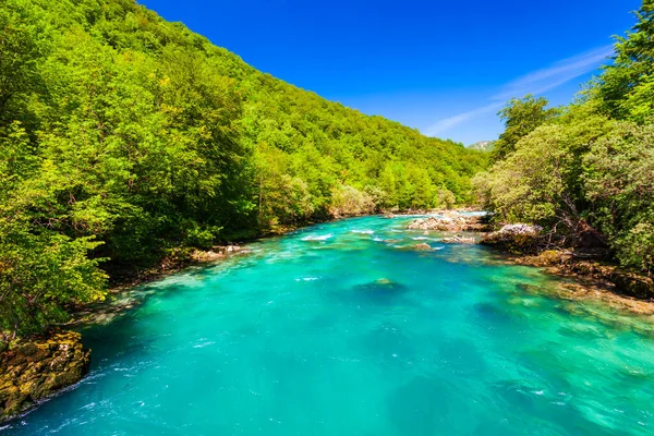 Turquoise Color River Durmitor National Park Montenegro — Stock Photo, Image