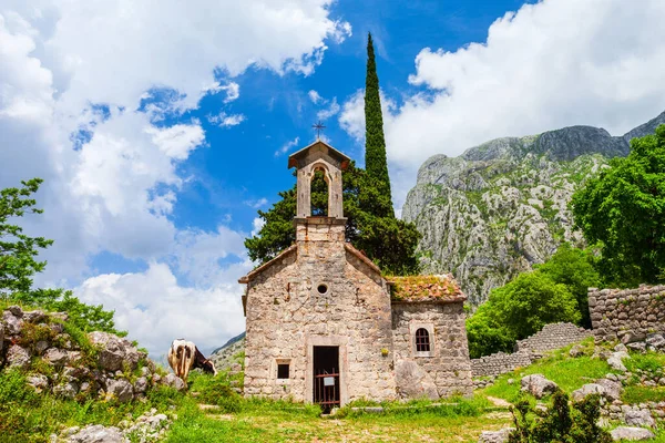 Sveti Juraj Saint George Uma Igreja Católica Romana Kotor Montenegro — Fotografia de Stock