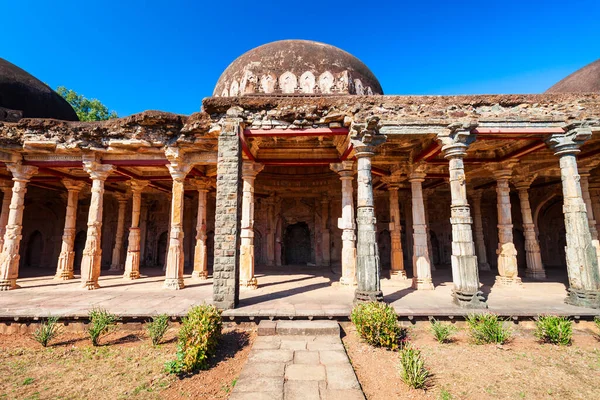 Jami Masjid Una Moschea Nello Stato Indiano Del Madhya Pradesh — Foto Stock