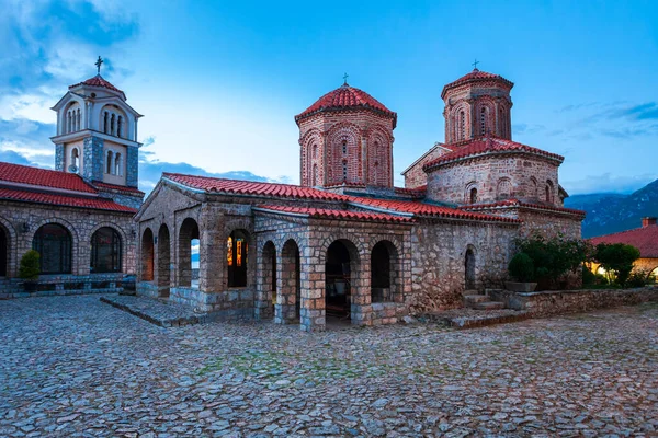 Klášter Nauma Nebo Sveti Naum Východním Ortodoxním Klášterem Nedaleko Města — Stock fotografie