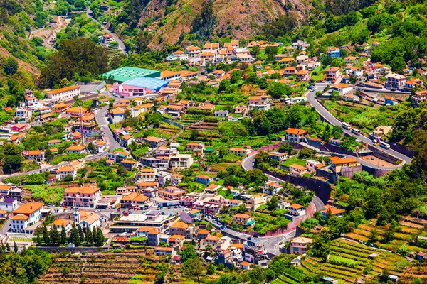 ポルトガルのマデイラ島のノーンズ村のカラル フライラスまたは谷 — ストック写真
