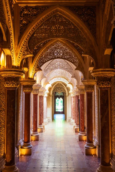 Sintra Portugal Juni 2014 Monserrate Palace Eller Palacio Monserrate Ligger — Stockfoto