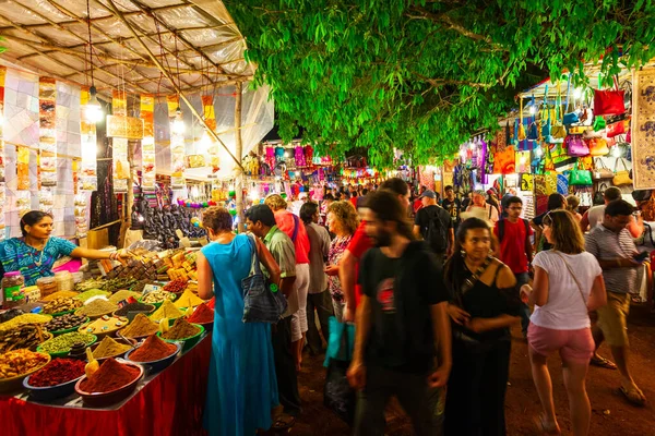 Goa India February 2014 Arpora Night Market Goa India — Stock Photo, Image