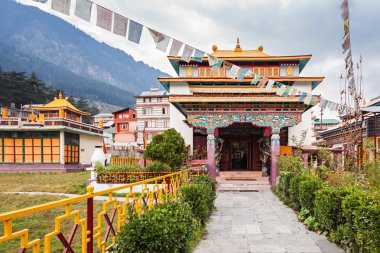 Tibetan monastery clipart