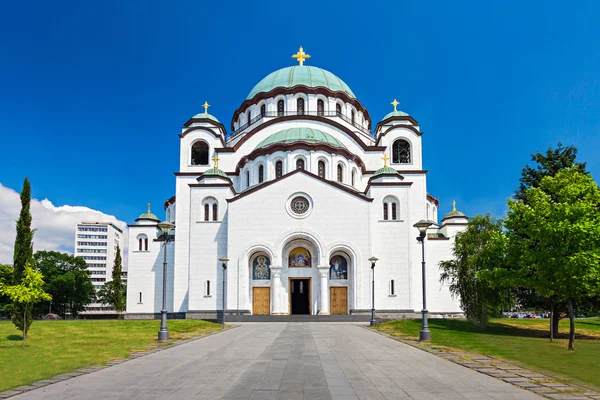 Saint Sava Cathedral — Stock Photo, Image