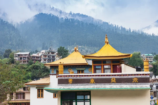 チベット修道院、マナリ — ストック写真