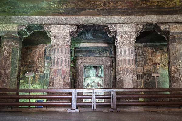 Ajanta caves, India — Stockfoto