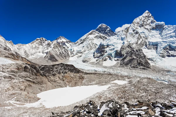 喜马拉雅山珠穆朗玛峰风景 — 图库照片