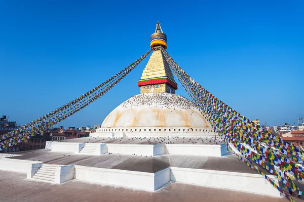 Boudhanath stupa, Kathmandu — Stok fotoğraf