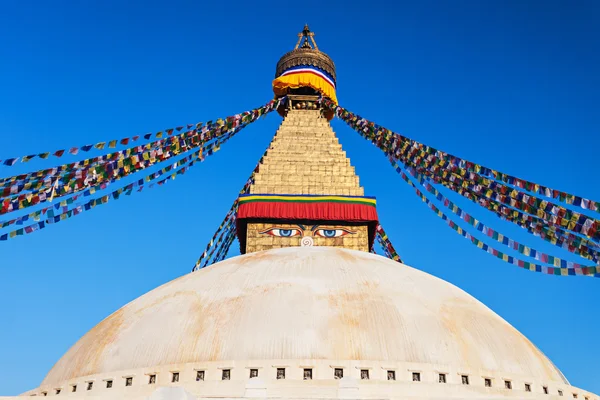 Boudhanath stupa, Kathmandu — Stok fotoğraf