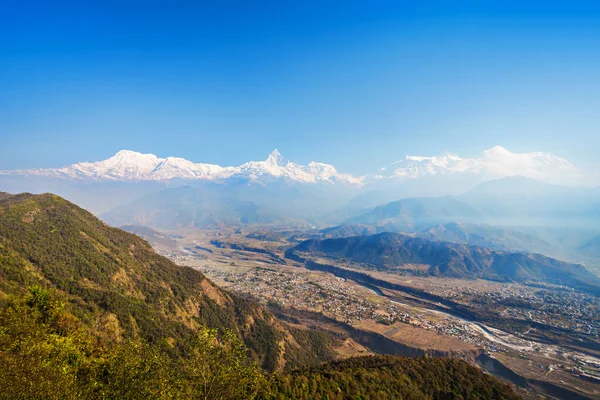 Annapurna bereik — Stockfoto