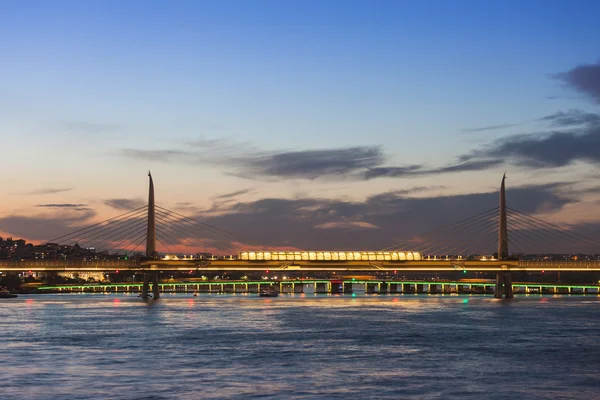 Ponte de metro, Istambul — Fotografia de Stock