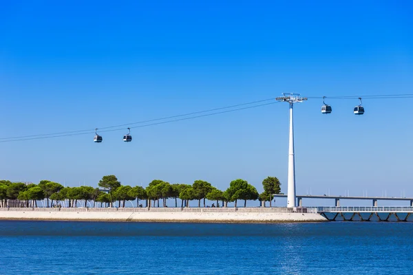 Cableway in Lissabon — Stockfoto