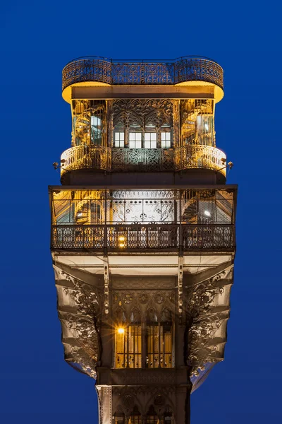 Santa justa lift, Portugal — Stockfoto