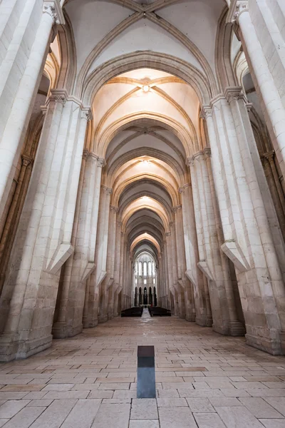 Alcobaca Monastery interior Royalty Free Stock Photos