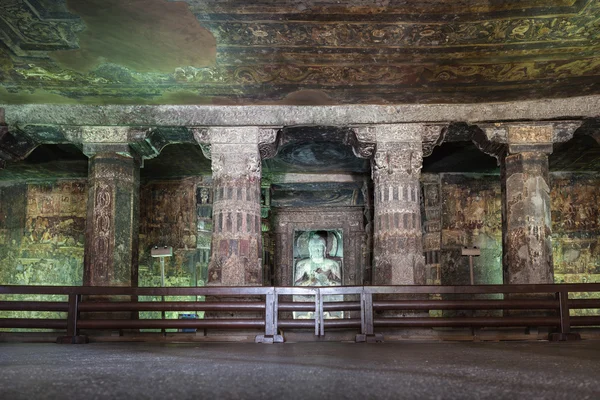 Ajanta caves, India — Stockfoto
