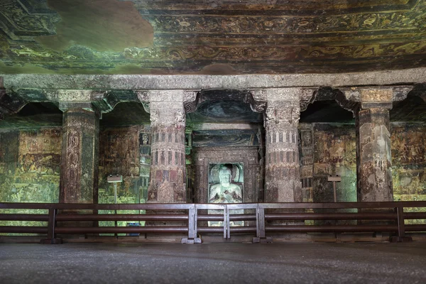 Ajanta mağaraları, Hindistan — Stok fotoğraf