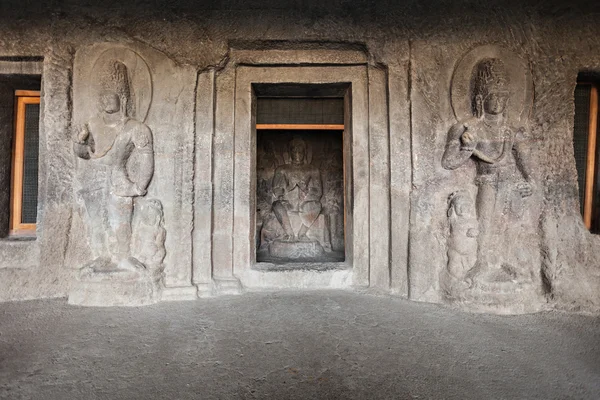 Grotte di Ellora, Aurangabad — Foto Stock