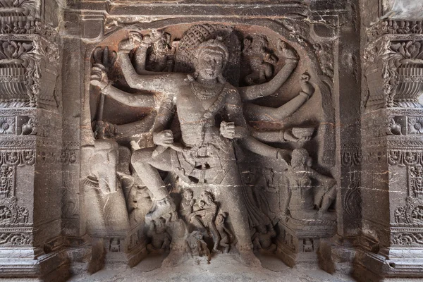 Ellora mağaraları, Aurangabad — Stok fotoğraf