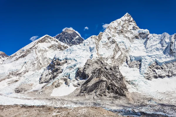 喜马拉雅山珠穆朗玛峰风景 — 图库照片