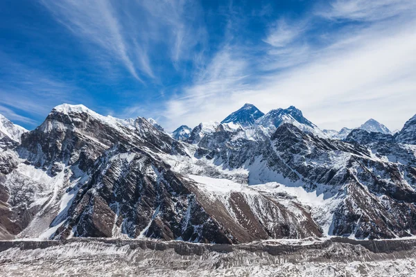 喜马拉雅山珠穆朗玛峰风景 — 图库照片