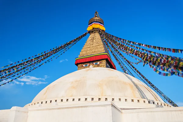 Stupa di Boudhanath, kathmandu — Foto Stock