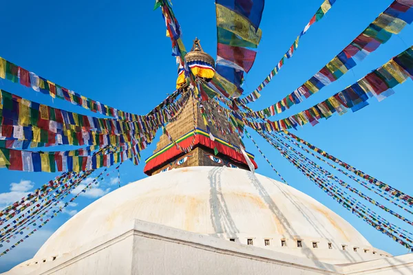 Stupa di Boudhanath, kathmandu — Foto Stock