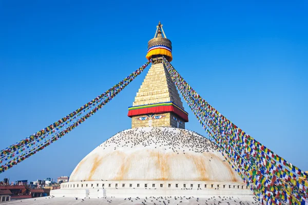 Boudhanath stupa, Kathmandu — Stock Photo, Image