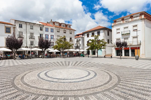 Central square, Leiria — Stock Photo, Image