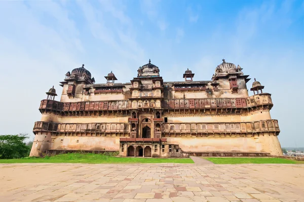 Jehangir Mahal (Orchha Fort) em Orchha, Índia — Fotografia de Stock